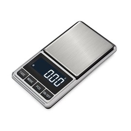 ELECTRONS Jewelry Scale,Reloading Weighing, High, Precision Digital Pocket Scale (Silver-500g/0.01g)