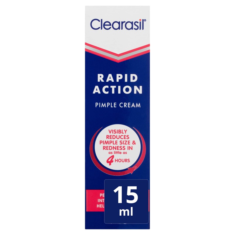 Clearasil Ultra Rapid Treatment Reduce Pimples Cream, 15g