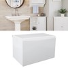 Toilet Paper Holder with Shelf Space Aluminum Waterproof Wall Mounted