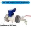 IBC Container Flap Valve DN50 75 mm to S60 x