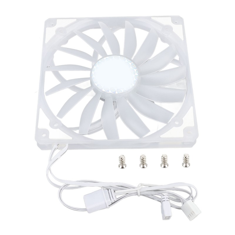 140mm PWM ARGB Fan Ultra Thin 15mm MFDB Dynamic Pressure