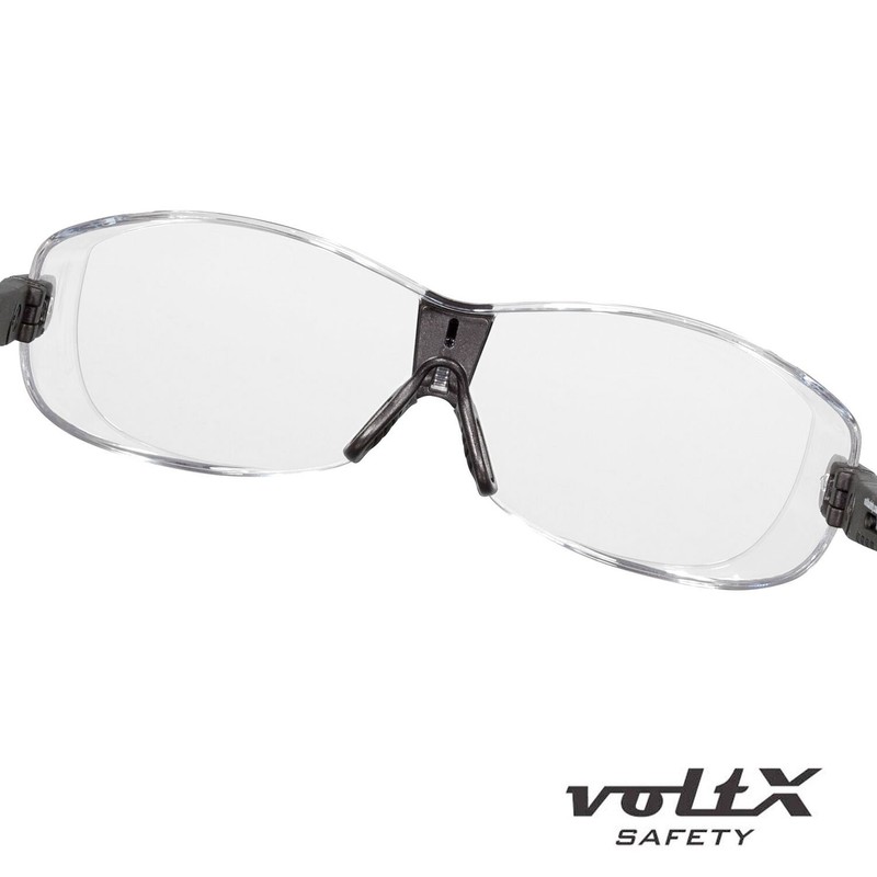 voltX 'RETRO SAFETY OVERGLASSES' with Case – Suitable as FITOVERS