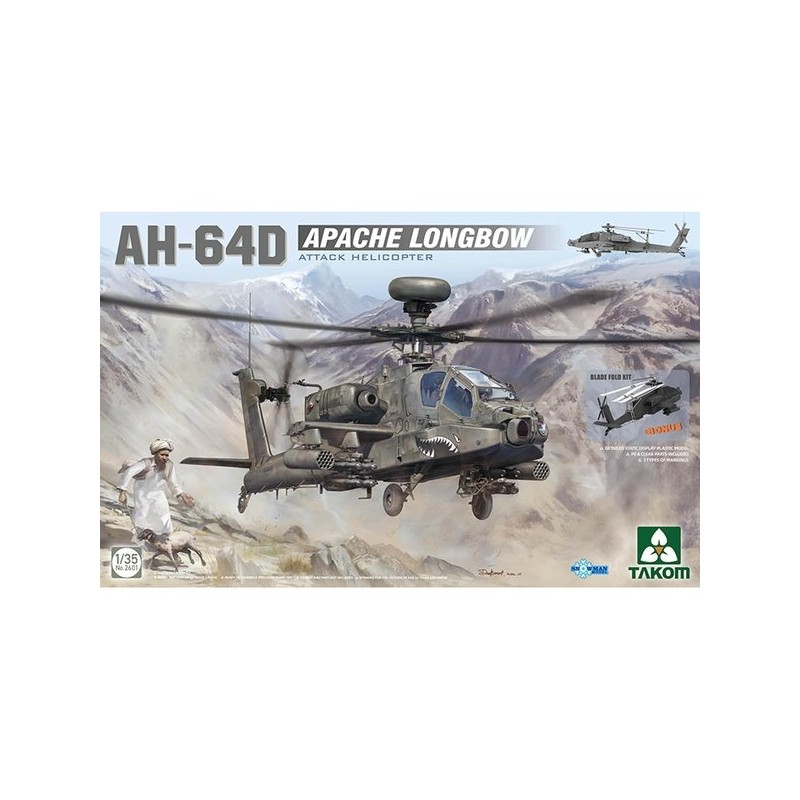 (Takom) BT2601 1/35 AH-64D Longbow Apache / (타콤)BT2601 1대35 AH-64D