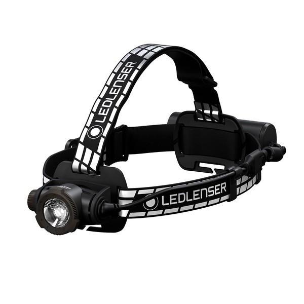 Ledlenser H7R Signature LED Headlight, USB Rechargeable, Black, Small