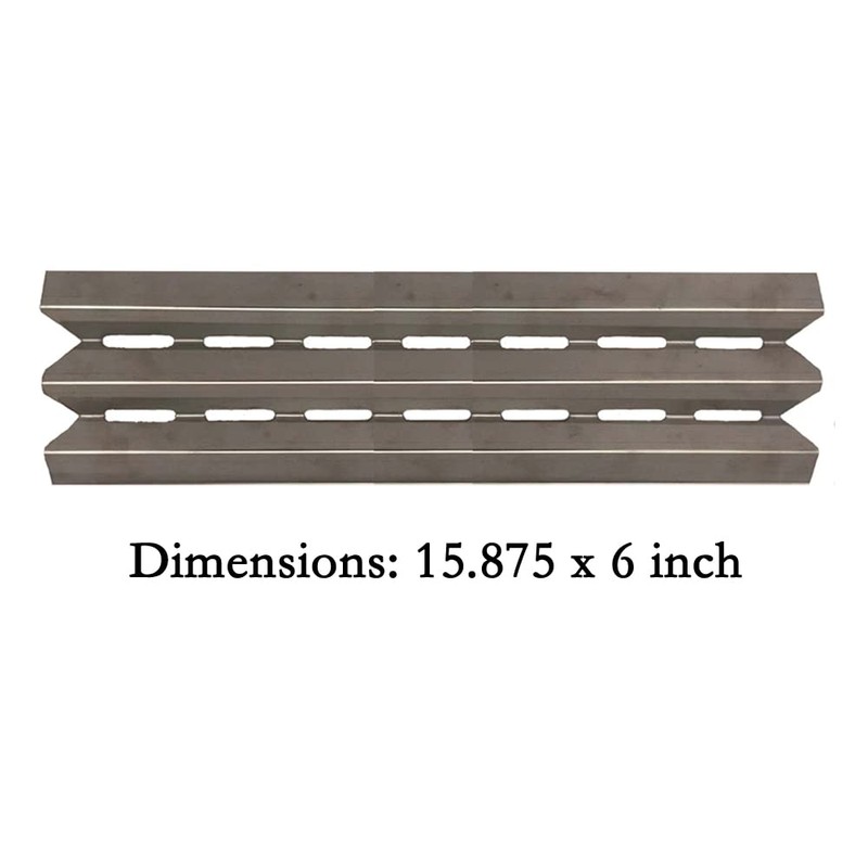 Htanch SN6021 (4-Pack) SA1081 (4-Pack) 15.875 inch Stainless Steel Heat