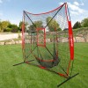 7x7 Ft Baseball Softball Practice Net for Pitching Batting Hitting