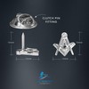 The Masonic Collection - Craft Square & Compass Masonic Badge