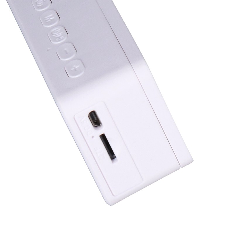 EG-010 Bluetooth Clock Speaker with LED Mirror Portable Drop Proof