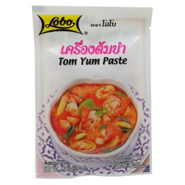 Tom Yum Paste Natural Herbal Food Size 30g (1.05oz) X 4 Bags Thai Soup