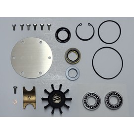 SCP-2512010 Impeller Raw Sea Water Pump Repair Kit for Northern Lights 25-12007 with Cam