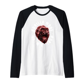 Gorilla Mode Workout Zitat | Gym Motivation Beast Training Raglan