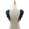 1 Pair Embroidered Angel Wings 3D Embroidery Lace Embroidered Wings