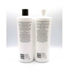NIOXIN Set/2 Nioxin 1 Scalp Therapy Conditioner & Cleanser Shampoo Color Hair ~ 1L x 2