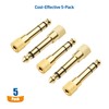 Cable Matters 5-Pack Headphone Adapter (Headphone Jack Adapter), 3.5mm to