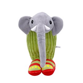 Benolls Tung Tung Tung Sahur Plush, 2025 New Tralalero Tralala Plush, Italian Brain Red Stuffed Figure Pillow Gift for Fans (Elephant)