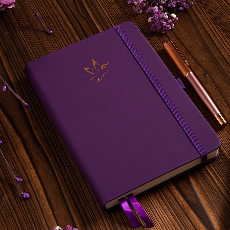 MGGAO Lined Journal Notebook, Journals for Writing, College Wide Lined