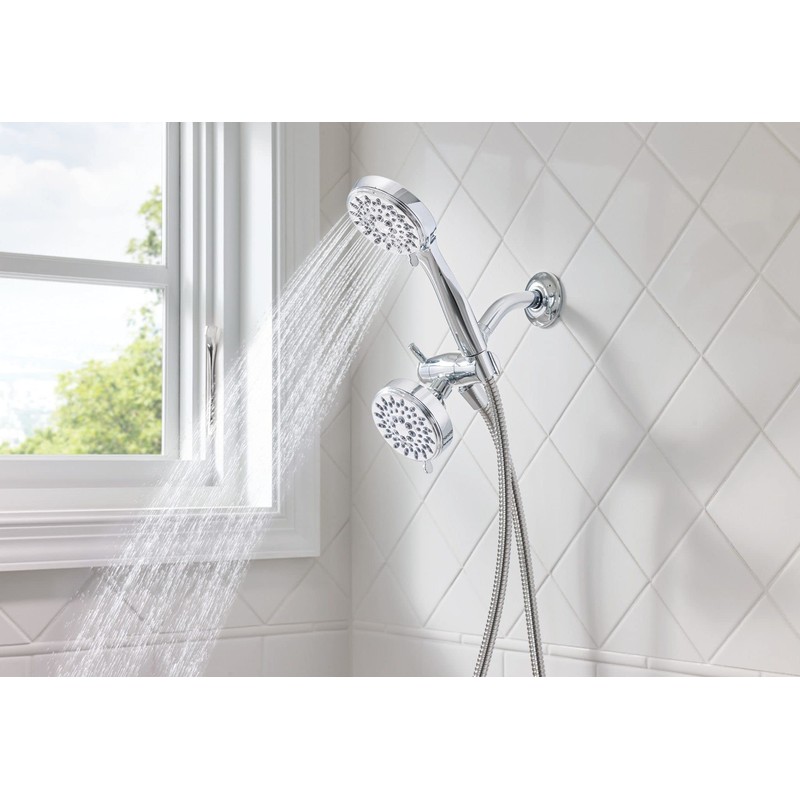 Moen 20016 Ignite Dual Hand Held And Multi Function Shower