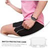 BIUDECO 3pcs TPU Watch Case Compatible Lightweight Protective Shell Transparent