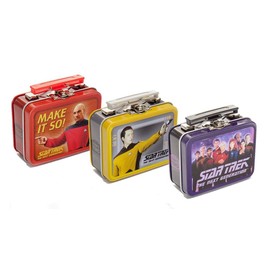 Star Trek The Next Generation Teeny Tin Lunch Box, Set of 3 Random Designs