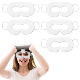 100pcs Sweat Guard VR Sweat Mask, Sweat Band Breathable VR Eye Mask Cover Compatible with Oculus Meta Quest 3 VR Face Eyes Mask for Quest 2 Apple Vision Workouts