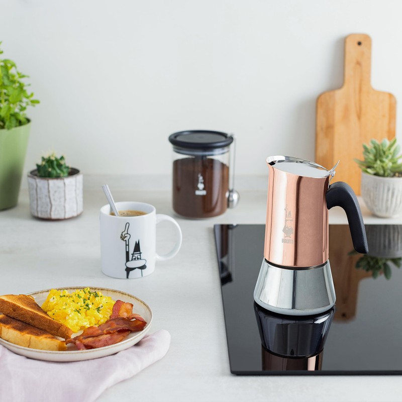 Bialetti - New Venus Induction, Stovetop Coffee Maker, Suitable for