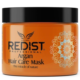 Redist Hair Care Mask Argan 500 ml | Repairs Dry, Damaged and Damaged Hair | Moisturizes and Softens Hair | Prevents Hair From Damage