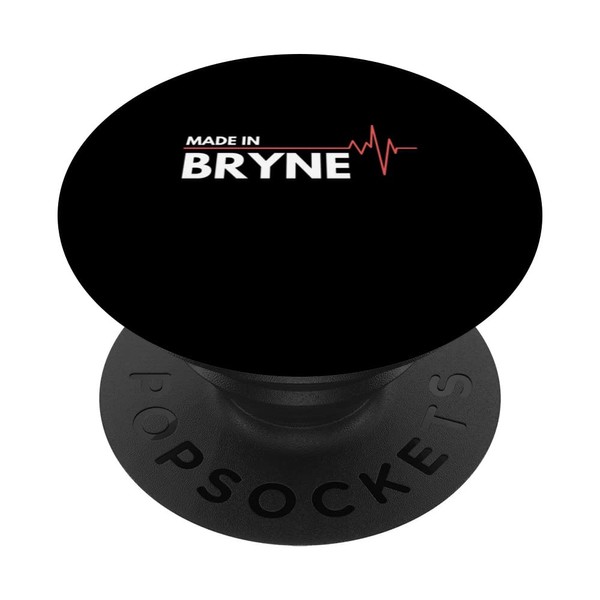 Made In Bryne Norway Place Of Birth PopSockets Swappable PopGrip