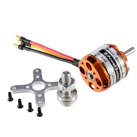 D3536 Quiet Motor, 750KV / 910KV / 1000KV / 1250KV / 1450KV Replacement Accessories for Brushless Motorised RC Aircraft for Fixed Wing RC Aircraft (1450KV)