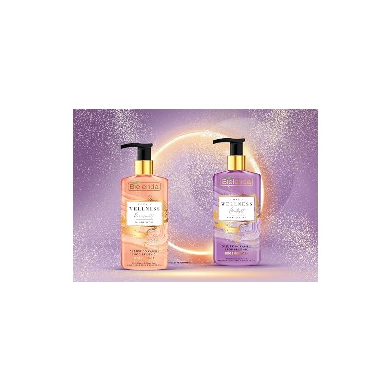 Bielenda Cosmic Wellness Moon Dust and Amethyst Bath and Shower