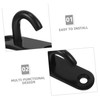 Totority 4Pcs Stainless Steel Pad Eye Hooks for Ceiling and