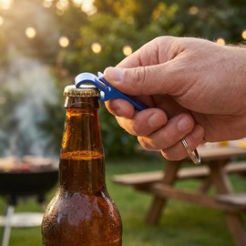 24 Pack Bottle Opener Keychain Set, Colorful Bottle Opener Bulk with 8 Colors, 3 of Each,Soda and Beverage Bottles,Portable Bottle Opener for Parties