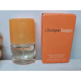 CLINIQUE Happy Perfume Spray Travel Sample Size 4 ml / 0.14 fl oz