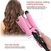 3 Barrel Curling Iron Wand Adjustable Hair Curler Waver Crimper