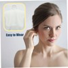 Healeved 4pcs Shaped Facial Towels Coral Fleece for Skincare Cleansing