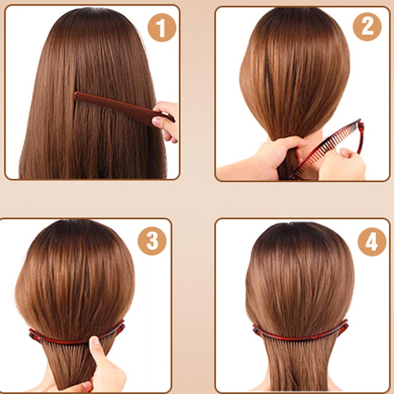 Banana Hair Clips 4 Pcs