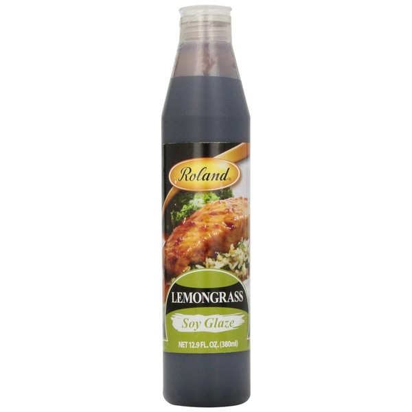 Roland Foods Lemongrass Soy Glaze, Specialty Imported Food, 12.9-Ounce Bottle