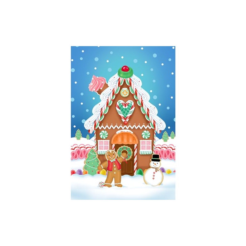 CafePress Gingerbread House Rectangle Magnet, 3"x2" Refrigerator Magnet