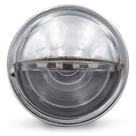 Maxxima LED License Plate Light 1.5" Round with Stainless Steel Chrome Bezel