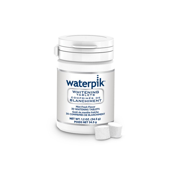 Waterpik Whitening Water Flosser Refill Tablets - ONLY For Use With Waterpik Whitening Flosser - 30 Count