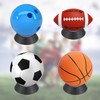 Wzenclave Football Basketball Holder, Ball Support, Basketball Accessories, Football Base,