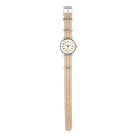 [フォロー] 腕時計 fragola(フラゴラ) クリアケースナイロンバンドウォッチ N01525S-1 CL レディース グレー