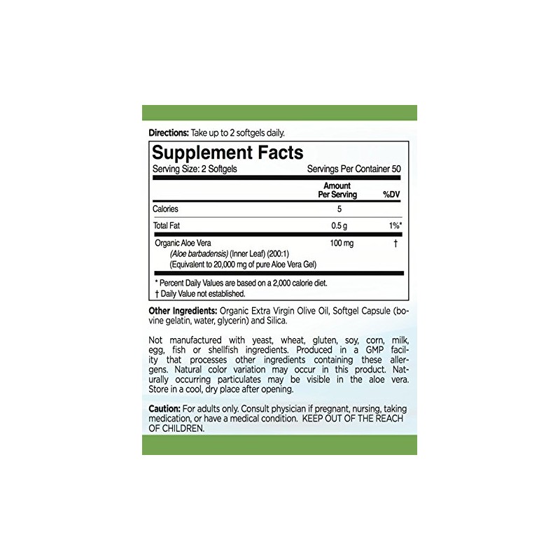 TRYVERA Aloe Vera Gels - Supports for Interstitial Cystitis, Leaky