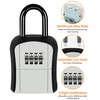 Portable Key Lock Box,Key Holder Safe Security Lock Box for