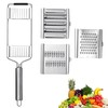Spendeal Multifunctional 3 in 1 Handheld Cheese Grater, Stainless Steel