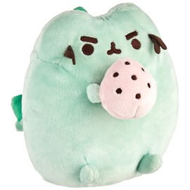 GUND Pusheenosaurus Standing with Egg Plush Stuffed Dinosaur, Green, 6", Multicolor