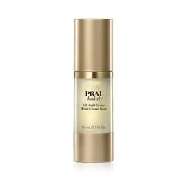 24K Gold by Prai Wrinkle Repair Day Serum 30ml, Deep Hydrating Express Facelift Serum for Smooth Younger Looking Skin