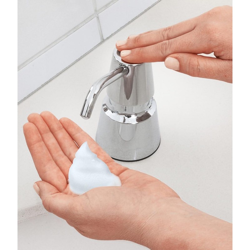 BOBRICK 8236 Manual Top Fill Foam Soap Dispenser, 6" Spout,