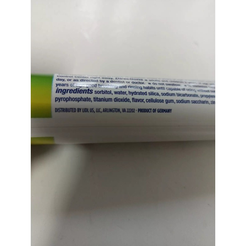 Dentalux Lidl 3x Dentalux Anticavity Toothpaste Coconut Fresh 3.59 OZ