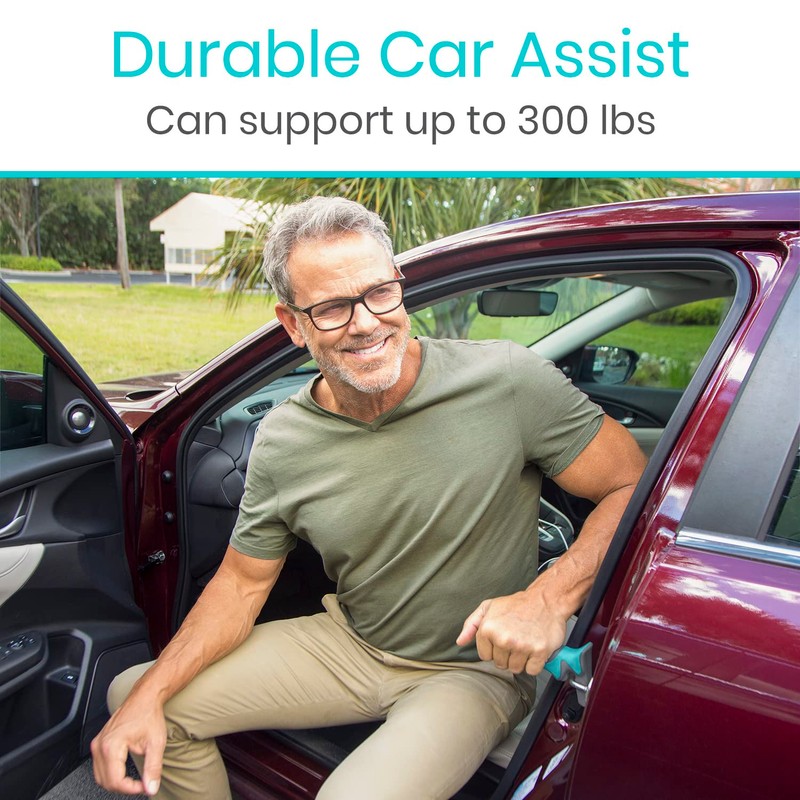 Vive Car Handle Assist for Elderly - Scratch Proof Latch