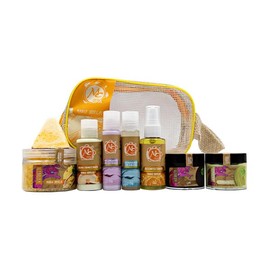 Mc Nails Kit Practic SPA, Pedicure y Manicure, 9 pzs (MANGO TROPICAL)